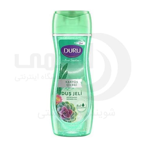 شامپو بدن دورو DURU KAKTUS CICEGI با عطر گل کاکتوس 450 میل