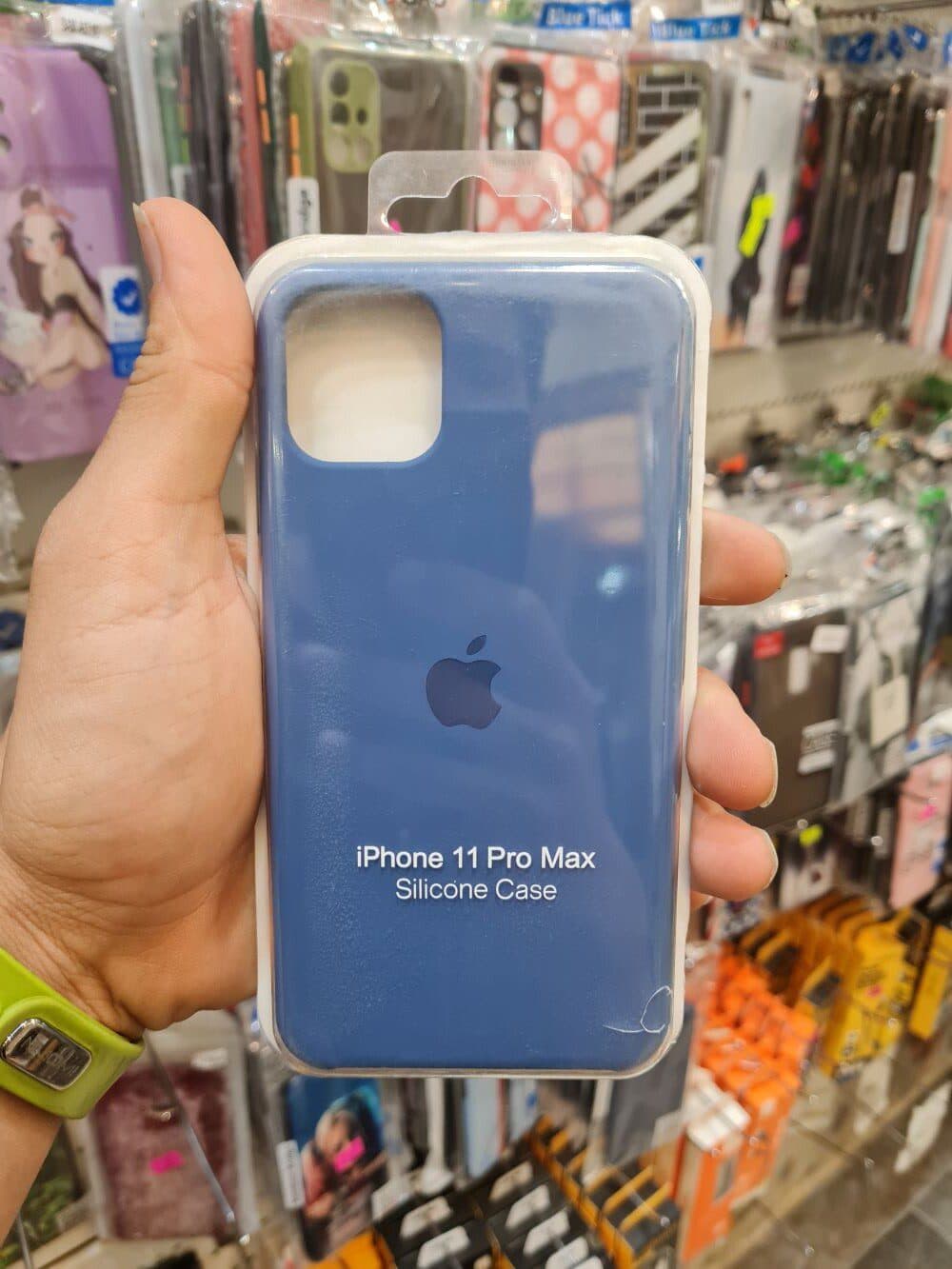 گارد سیلیکونی آیفون 11 پرو مکس مدل Silicone Case 11 Pro Max برند Apple Compatible — تصویر ۳