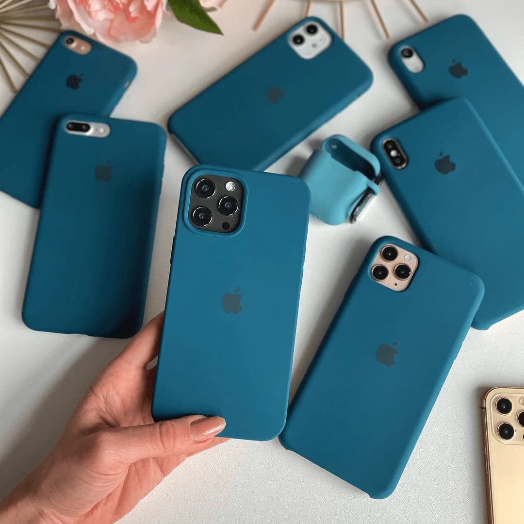 گارد سیلیکونی آیفون 11 پرو مکس مدل Silicone Case 11 Pro Max برند Apple Compatible