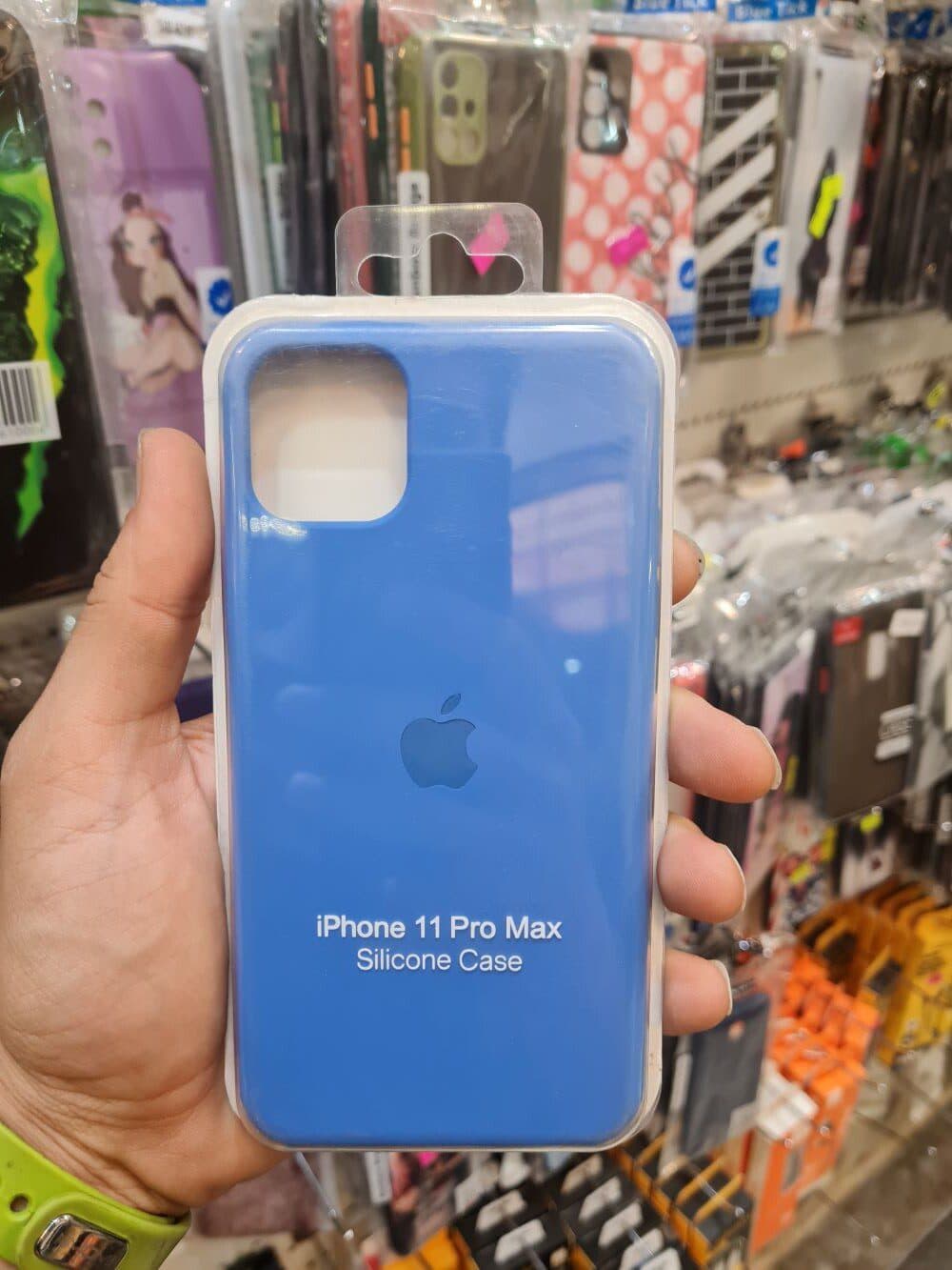 گارد سیلیکونی آیفون 11 پرو مکس مدل Silicone Case 11 Pro Max برند Apple Compatible — تصویر ۲