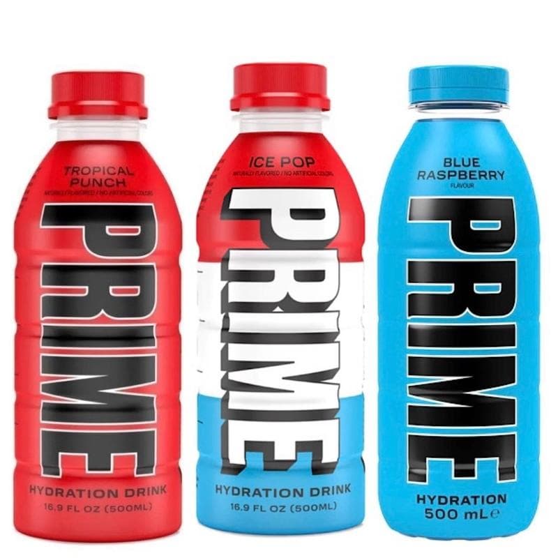 پک سه تایی نوشیدنی پرایمprime در سه طعم