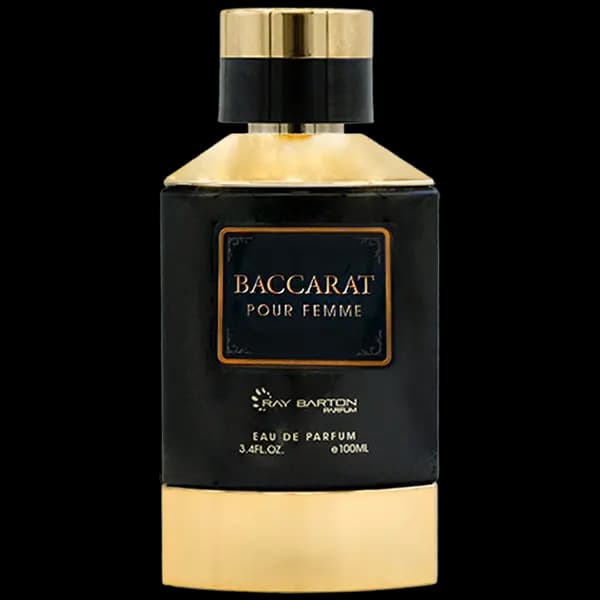 ادوپرفیوم زنانه ری بارتون مدل باکارات BACCARAT POUR FEMME حجم 100 میلی لیتر