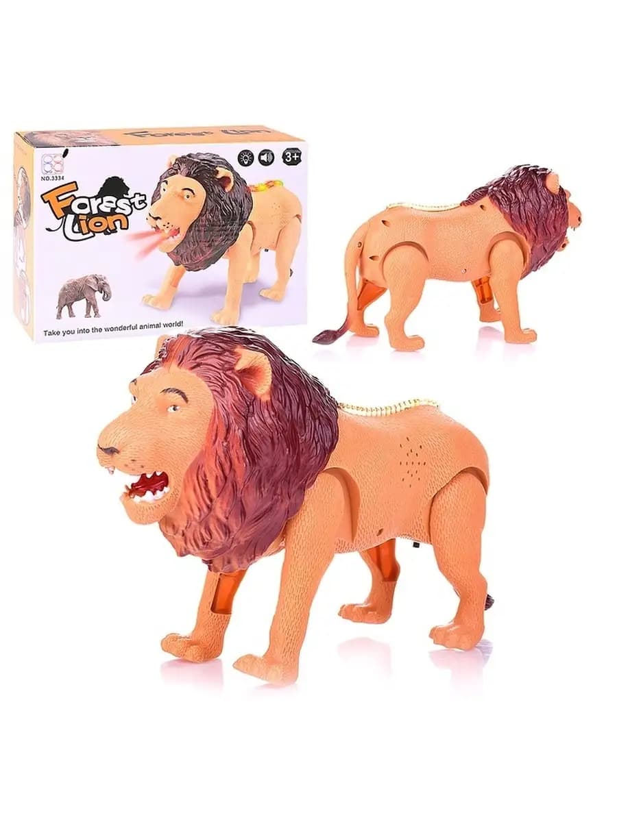اسباب بازی شیر موزیکال چراغدار حرکتی