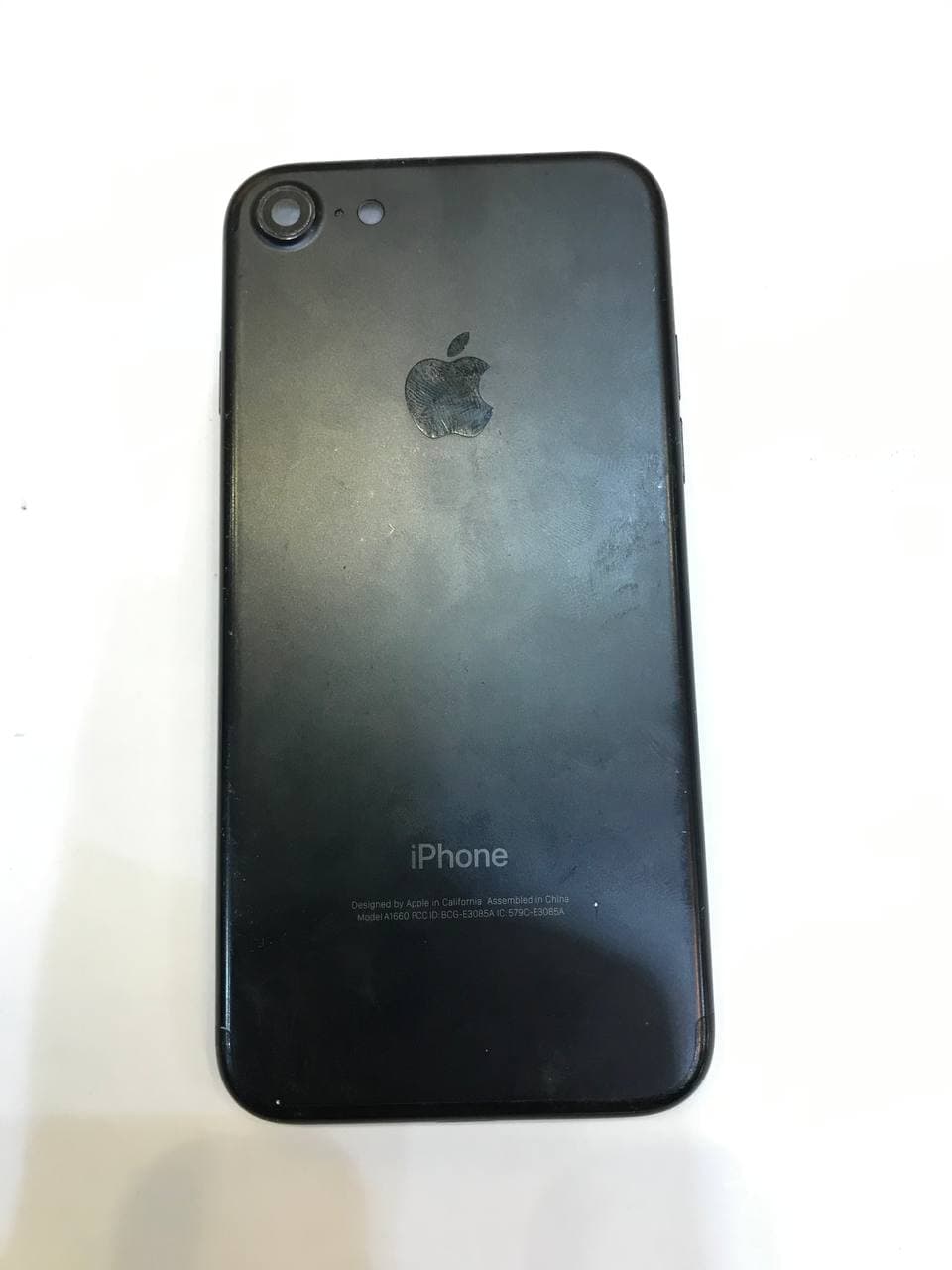 شاسی و درب پشت استوک روکاری اپل مدل iPhone 7 اورجینال