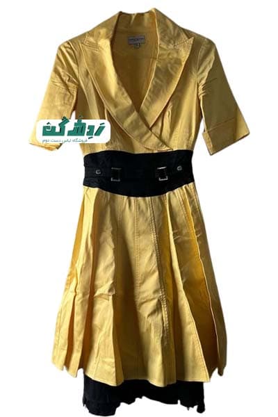 پیراهن مهمانی ساتن دخترانه دست دوم