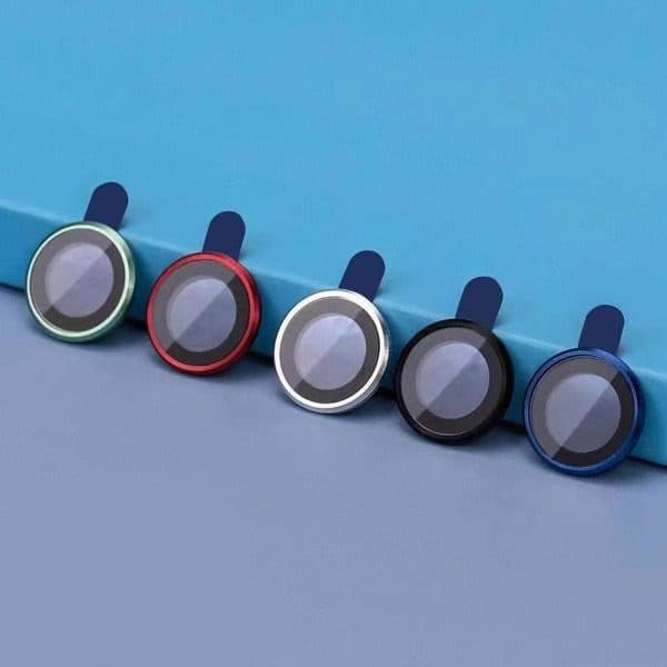 محافظ دوربین رینگی رنگی آیفون 14 پرو مکس مدل Camera Lens Ring Protector — تصویر ۳