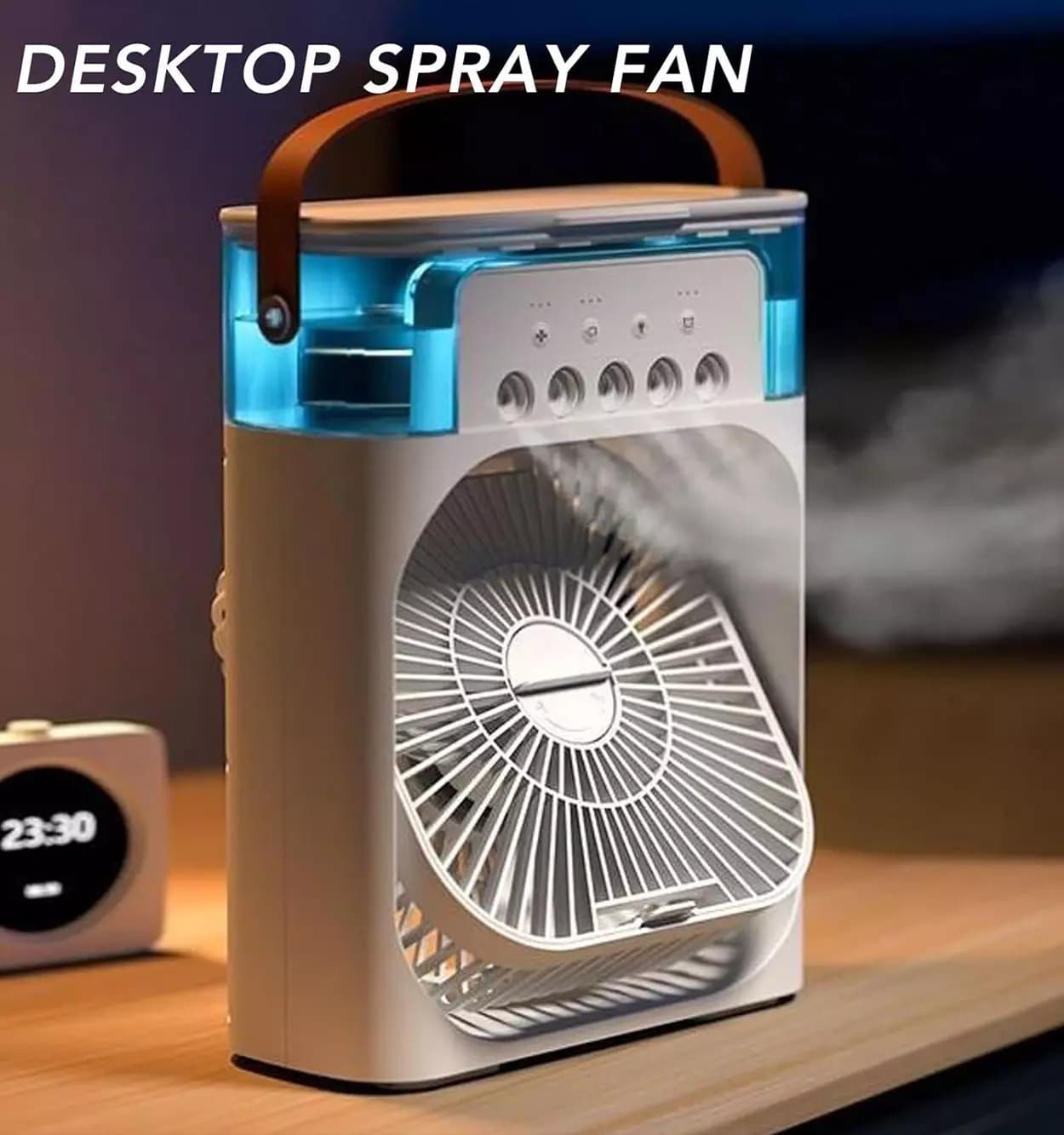 پنکه مه پاش مدل Air Cooler Fan فوق العاده سبز — تصویر ۳