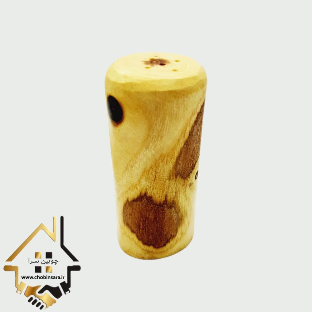 نمکدان چوبی روستیک — تصویر ۴