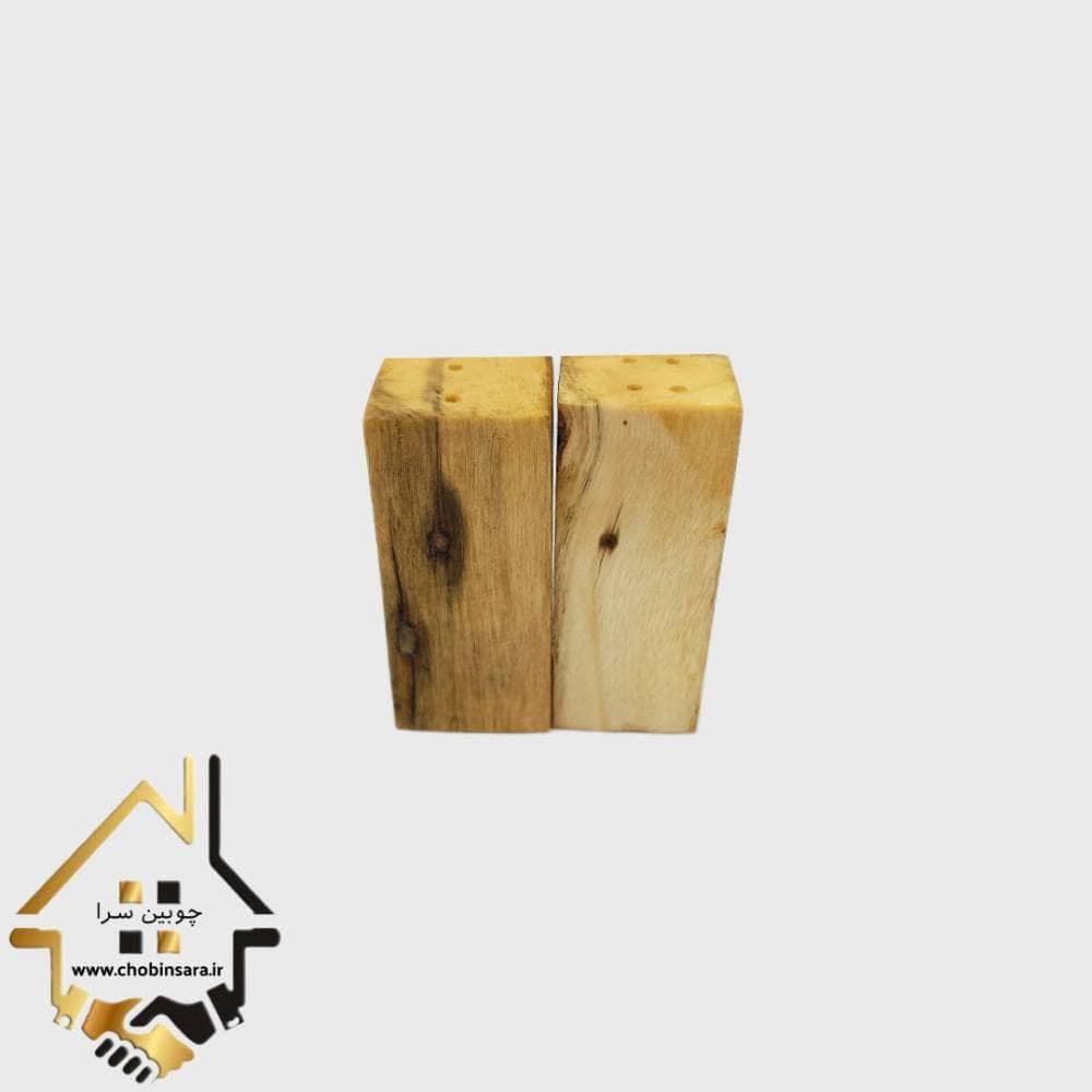 نمکدان چوبی ست دو عددی — تصویر ۳