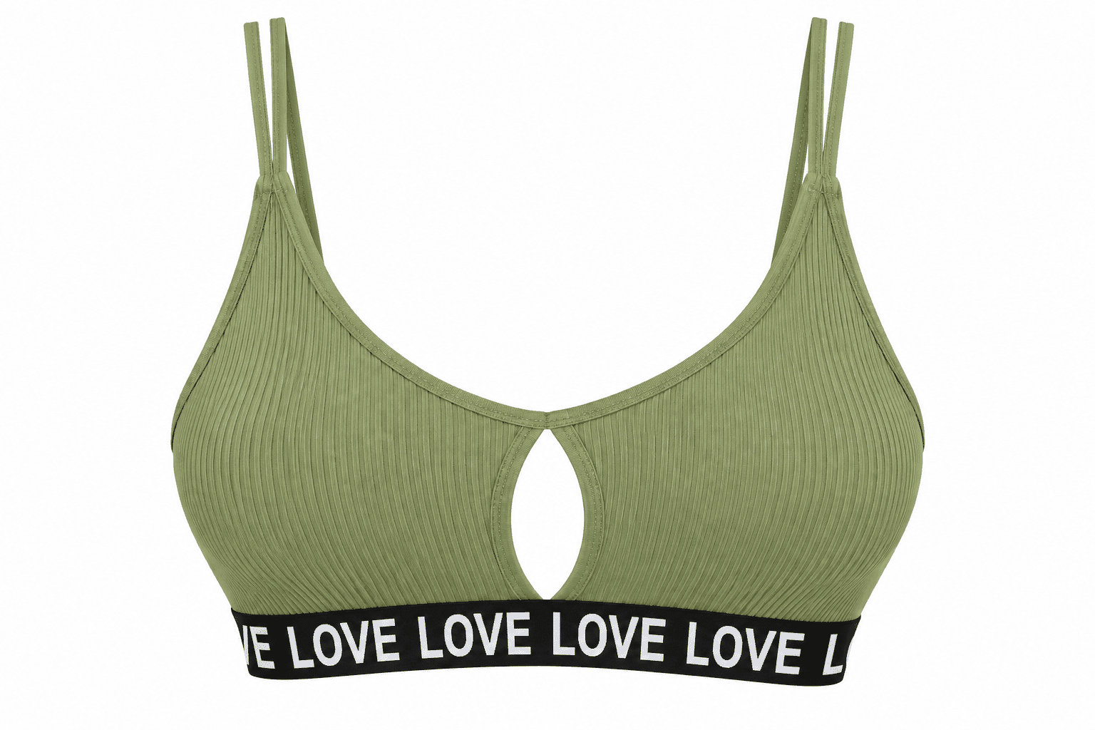 نیم‌تنه کبریتی کاپدار زنانه پنبه‌ای مدل LOVE کد 578P — تصویر ۵