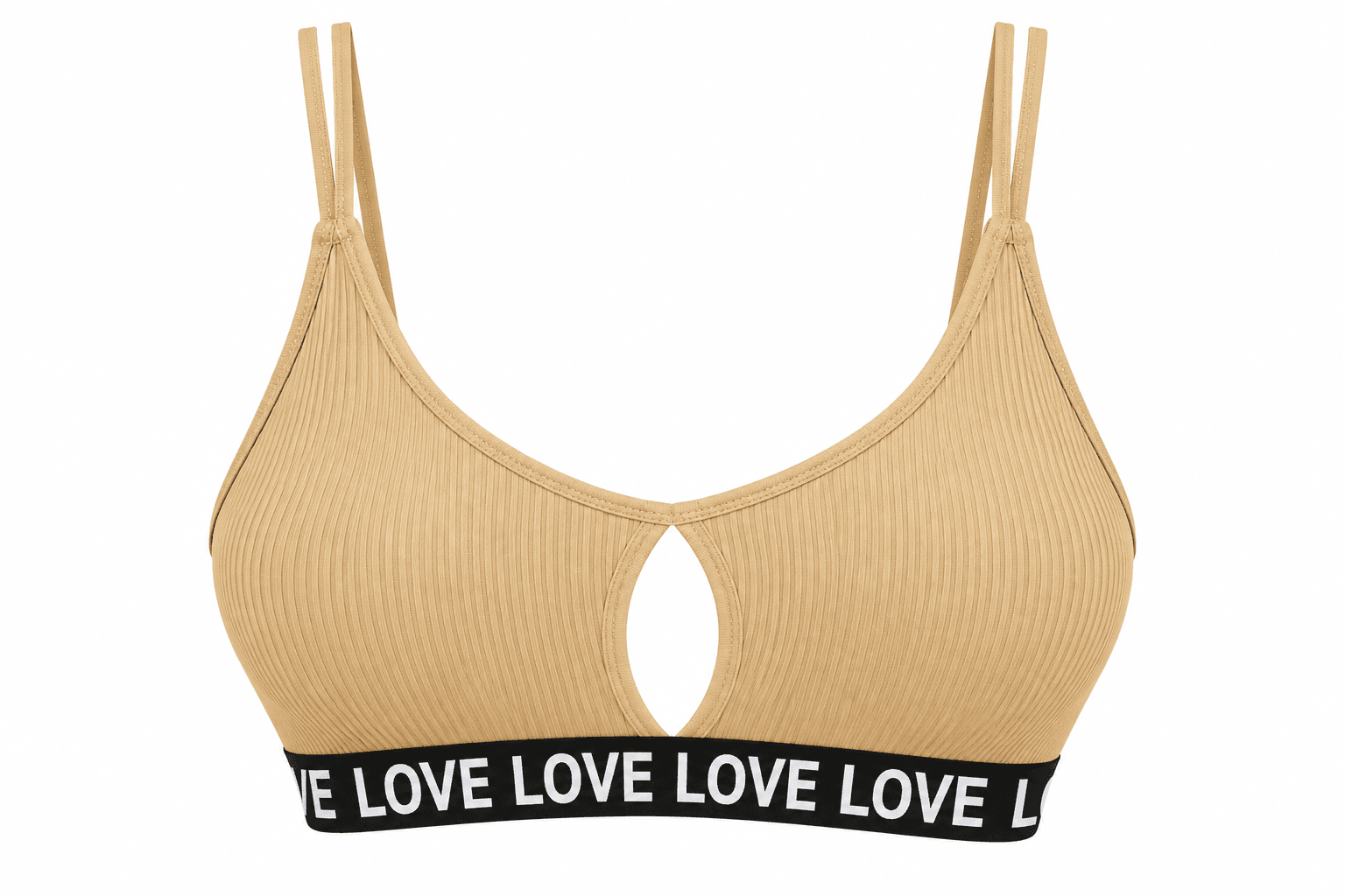 نیم‌تنه کبریتی کاپدار زنانه پنبه‌ای مدل LOVE کد 578P — تصویر ۸