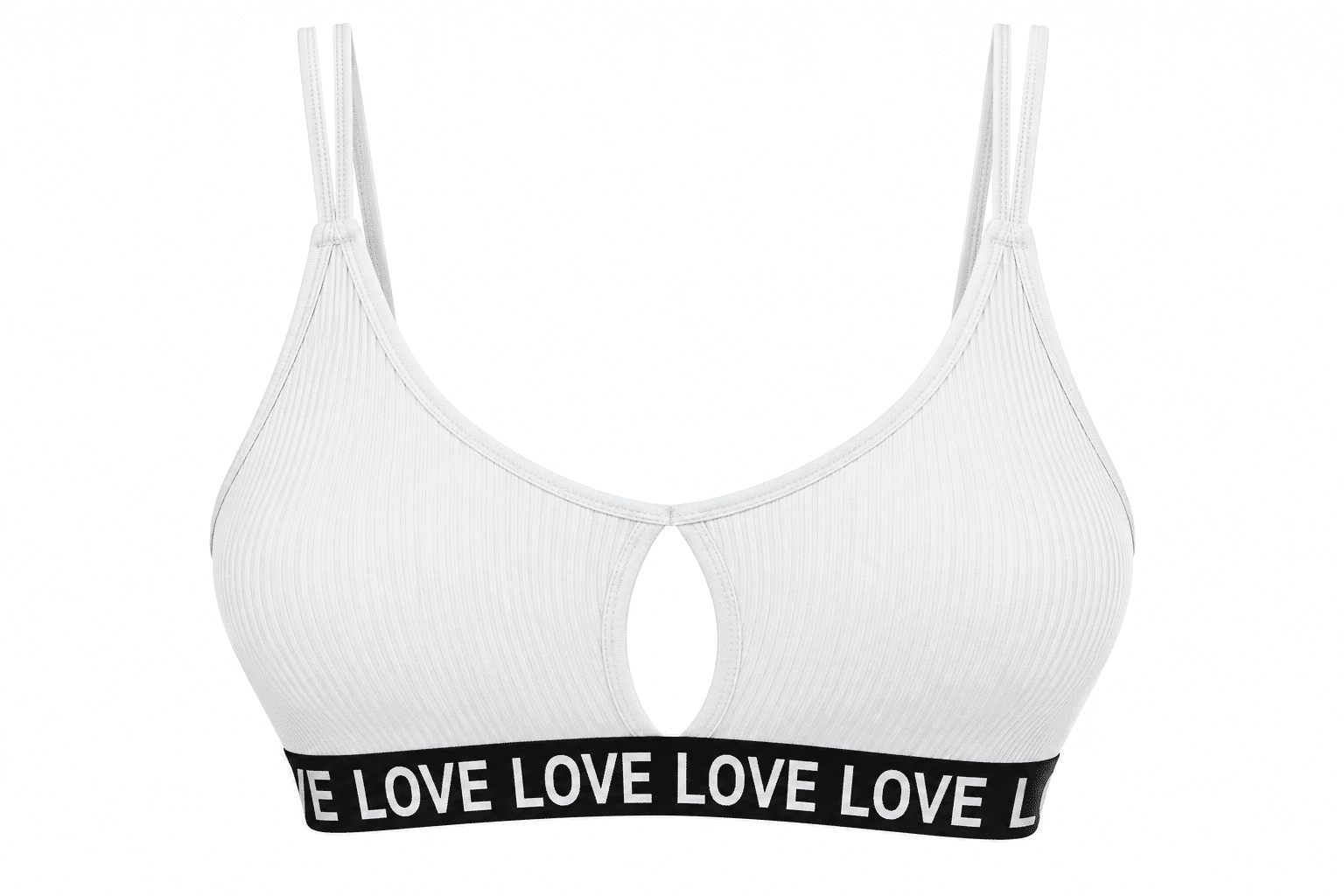 نیم‌تنه کبریتی کاپدار زنانه پنبه‌ای مدل LOVE کد 578P — تصویر ۷