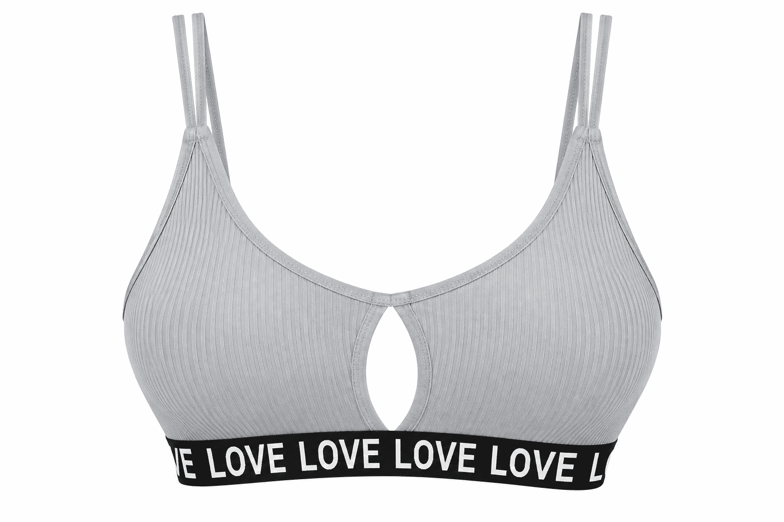 نیم‌تنه کبریتی کاپدار زنانه پنبه‌ای مدل LOVE کد 578P — تصویر ۶