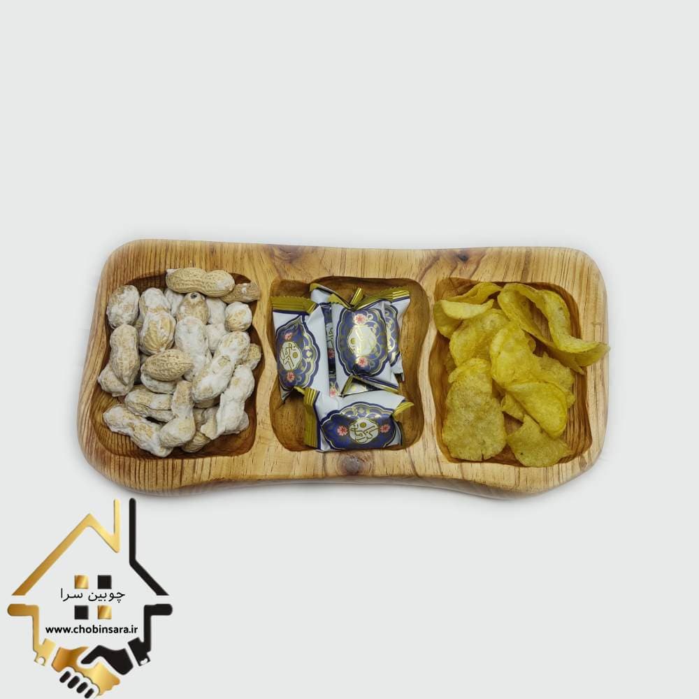 آجیل خوری چوبی دفرمه کد03