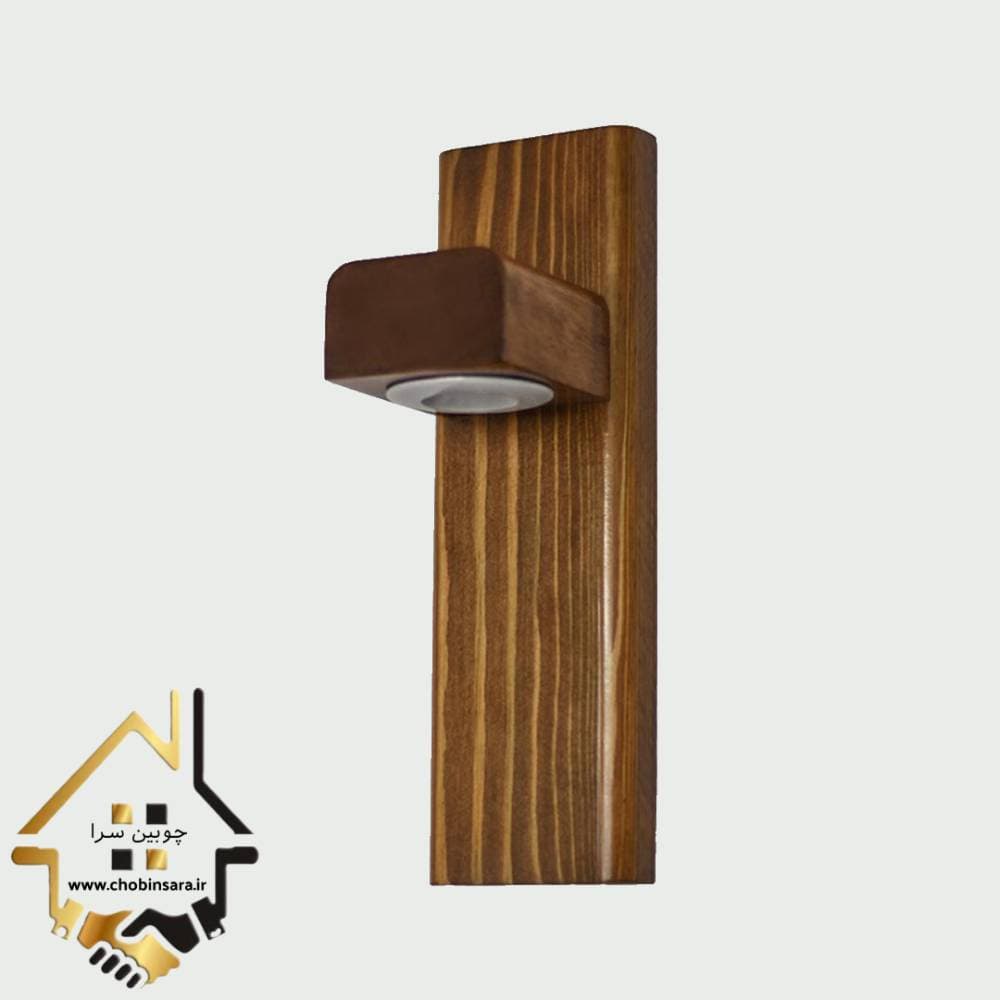 چراغ دیواری چوبی