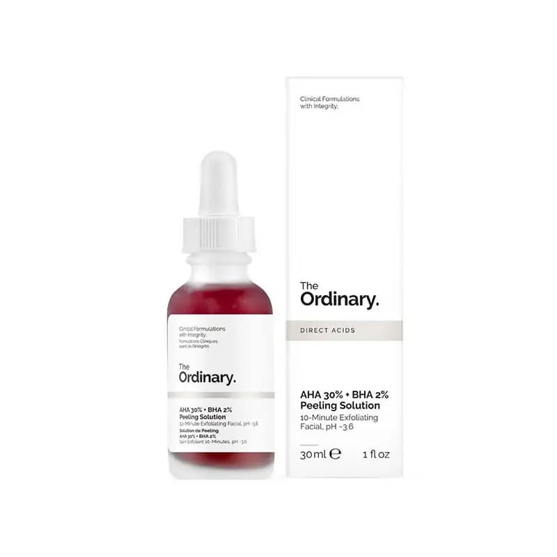 سرم لایه بردار پیلینگ اوردینری مدل AHA 30% + BHA 2% PEELING SOLUTION حجم 30 میل