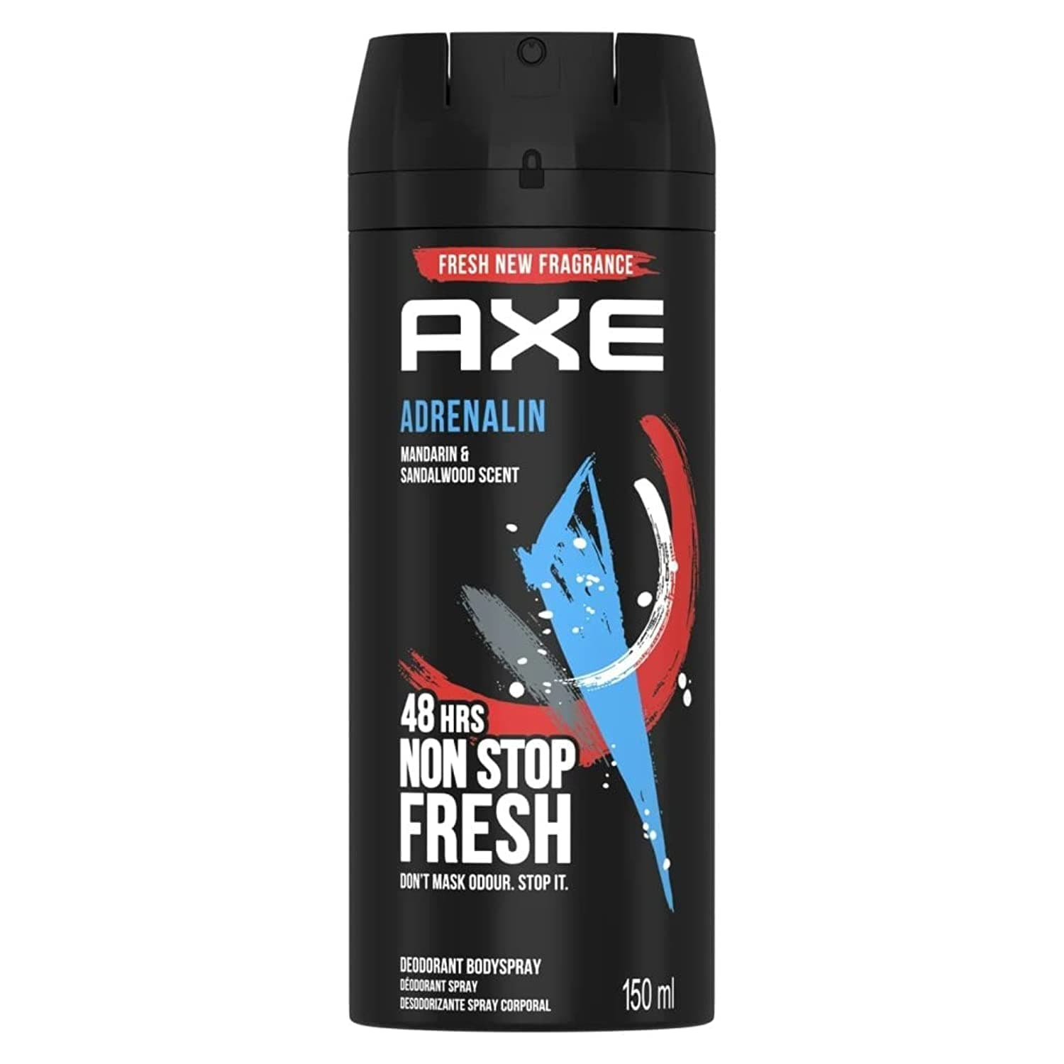 اسپری ضد تعریق اکس AXE مدل Adernaline حجم ۱۵۰ میلی لیتر