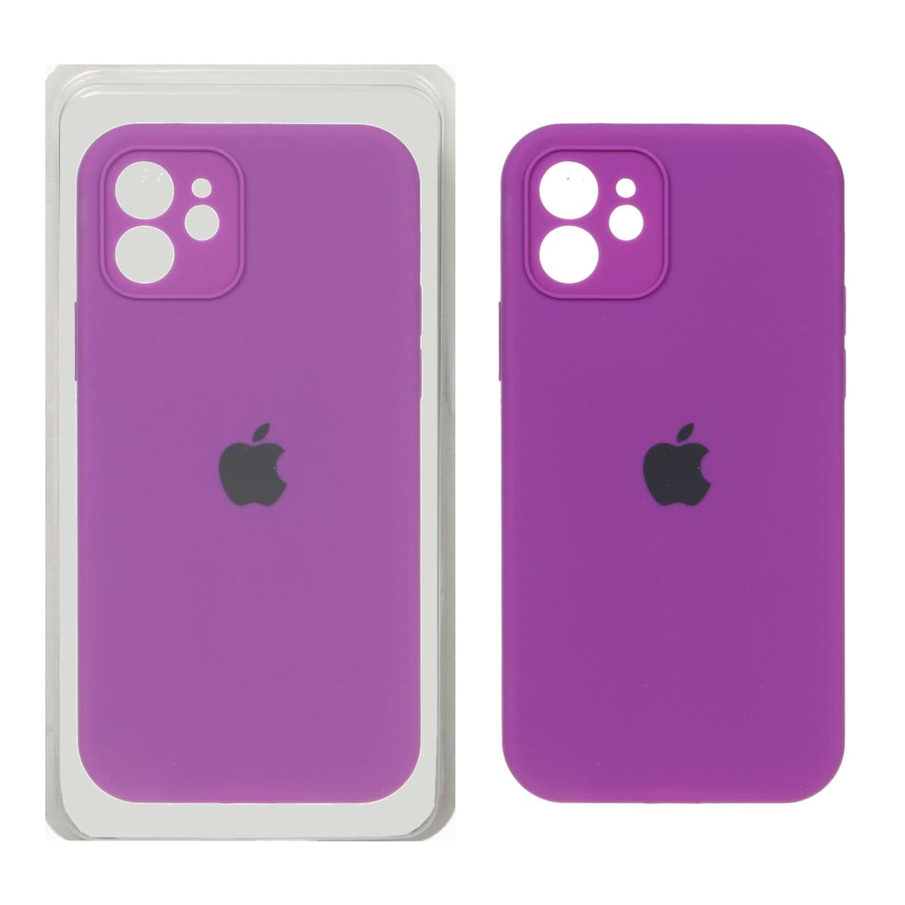 قاب سیلیکونی محافظ لنزدار اورجینال Iphone 12 -( پک اصلی)-کد4064 — تصویر ۵