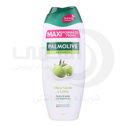 شامپو بدن شیر و عصاره زیتون پالمولیو اصل ایتالیا حجم 750میل
