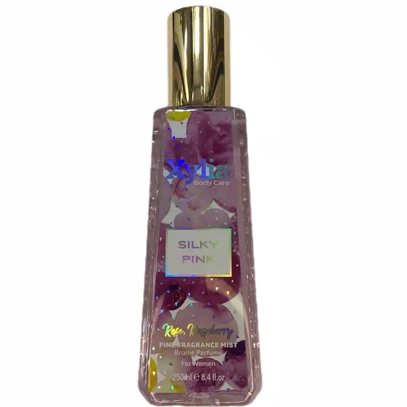 میست بدن و مو زنانه XYLIA مدل SILKY PINK حجم 250 میل — تصویر ۲