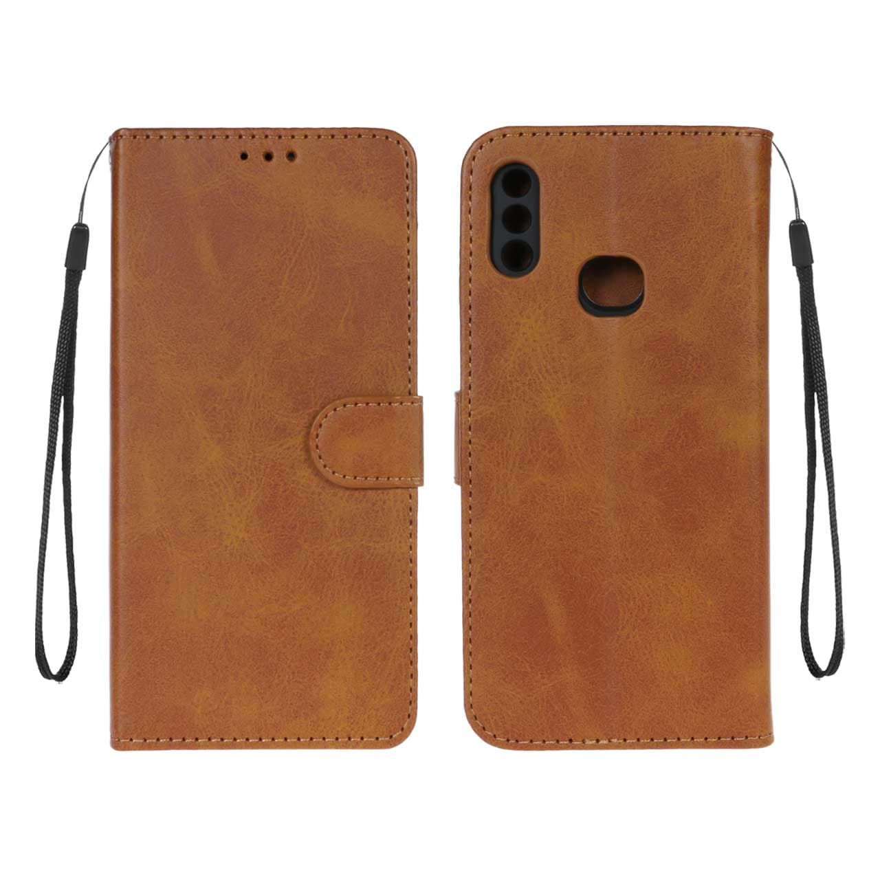 کيف چرمی کلاسوری جا کارتی موبايل مگنتی مدل Samsung Galaxy A10S – کد1135 — تصویر ۳
