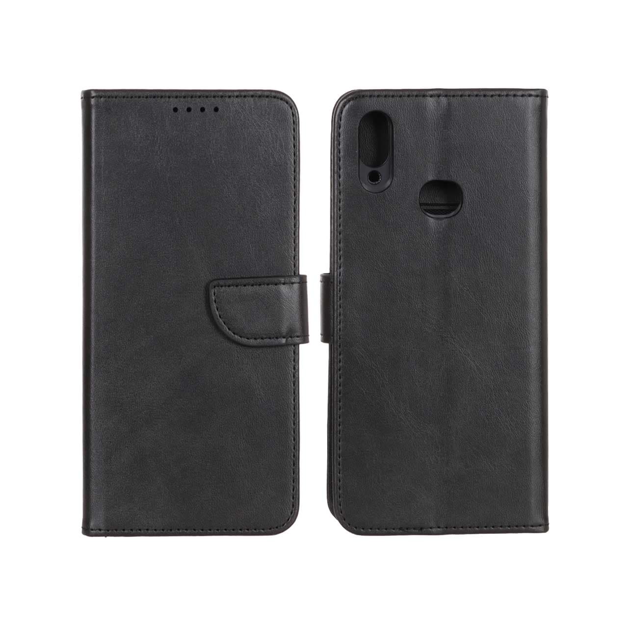 کيف چرمی کلاسوری جا کارتی موبايل مگنتی مدل Samsung Galaxy A10S – کد1135