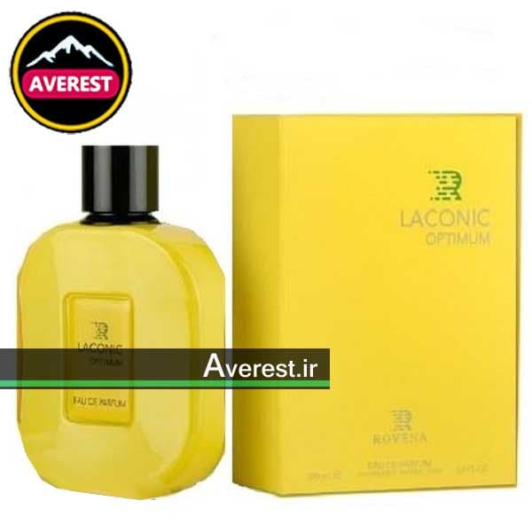 عطر ادکلن مردانه لاگوست زرد روونا Rovena Laconic Optimum کد 216