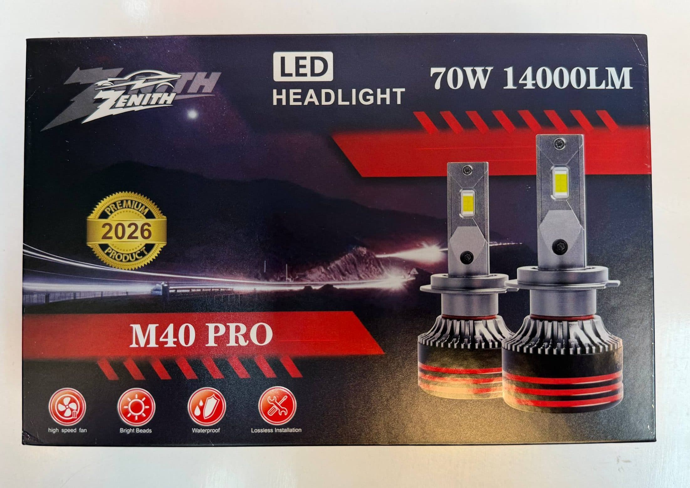 هدلایت زنیت M40 PRO