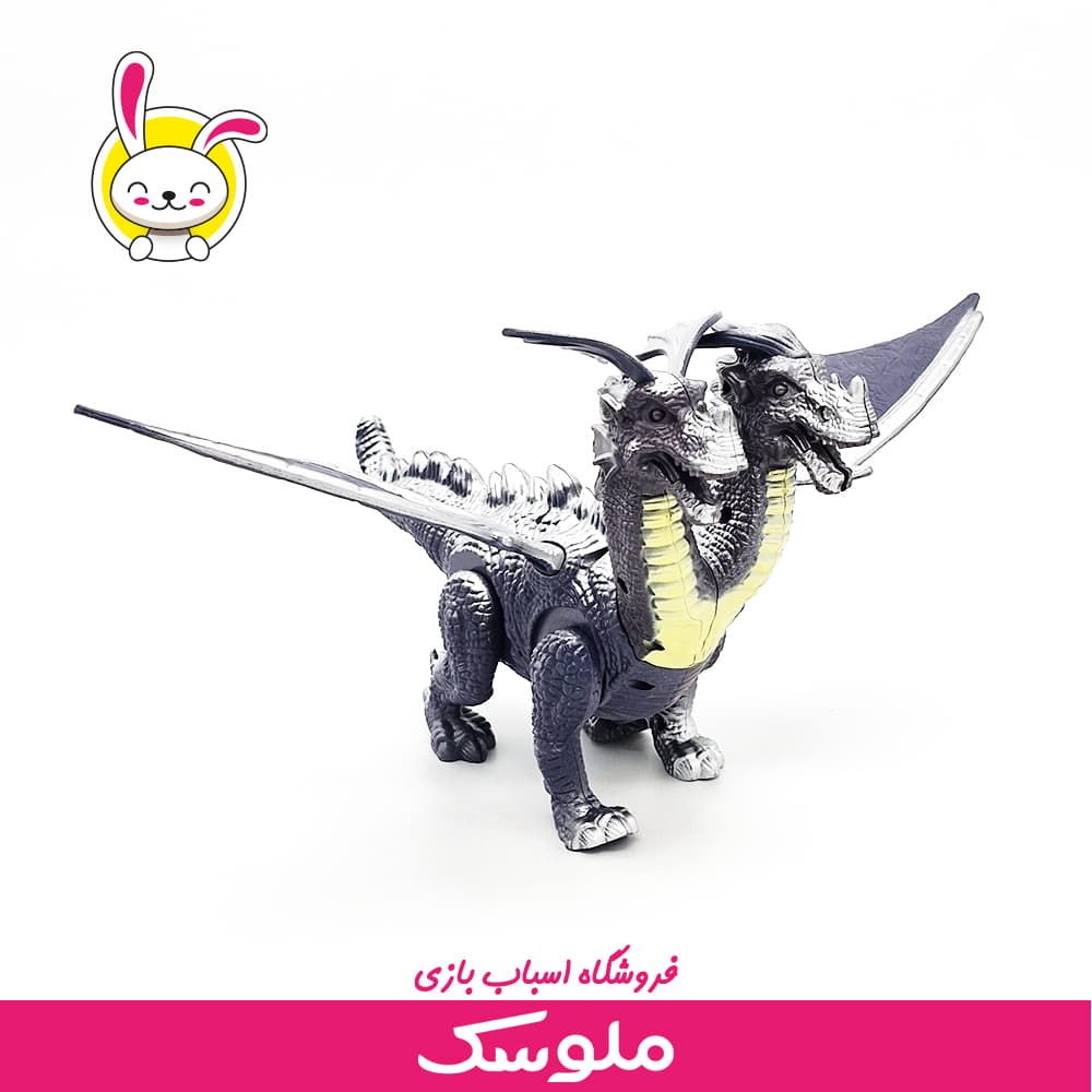 اسباب بازی دایناسور دو سر