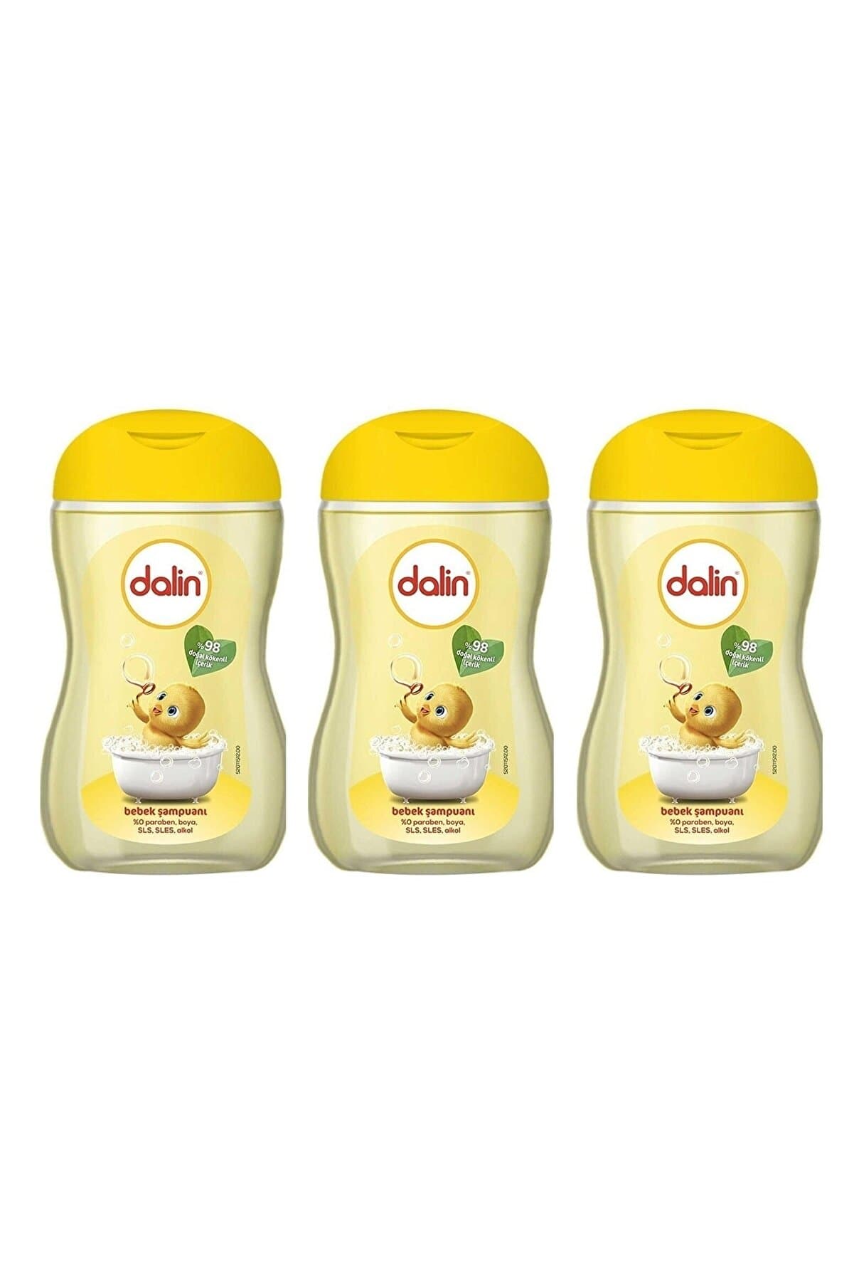 شامپو بچه دالین dalin 100 میلی لیتری 3عددی