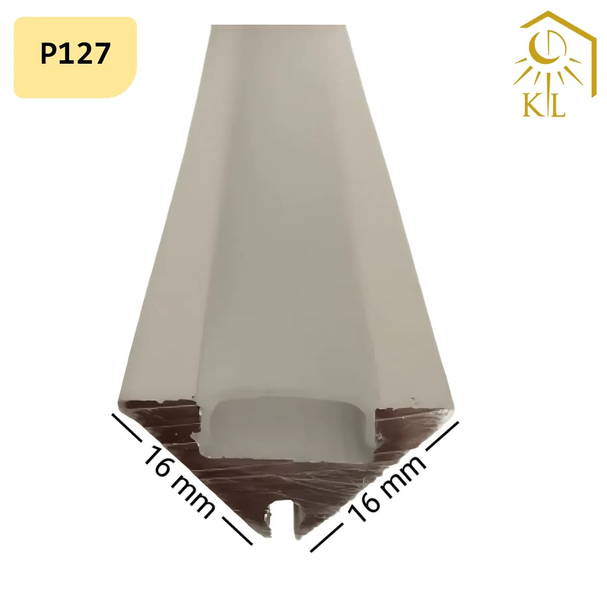 قاب چراغ لاینی کد P127 کنجی 16 در 16 میلیمتری