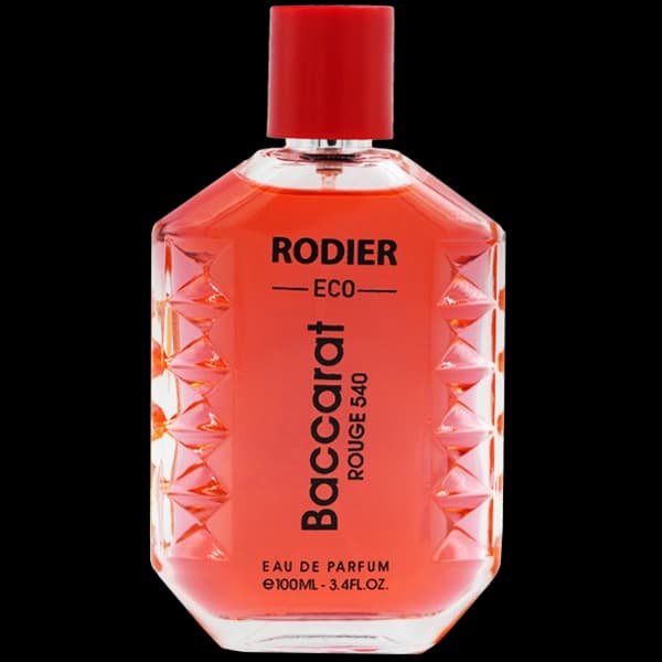ادوپرفیوم رودیر اکو مدل باکارات رژ BACCARAT ROUGE 540 حجم 100 میلی لیتر