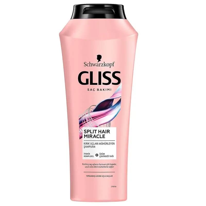 شامپو گلیس مدل SPLIT HAIR MIRACLE ضد موخوره حجم 500 میل