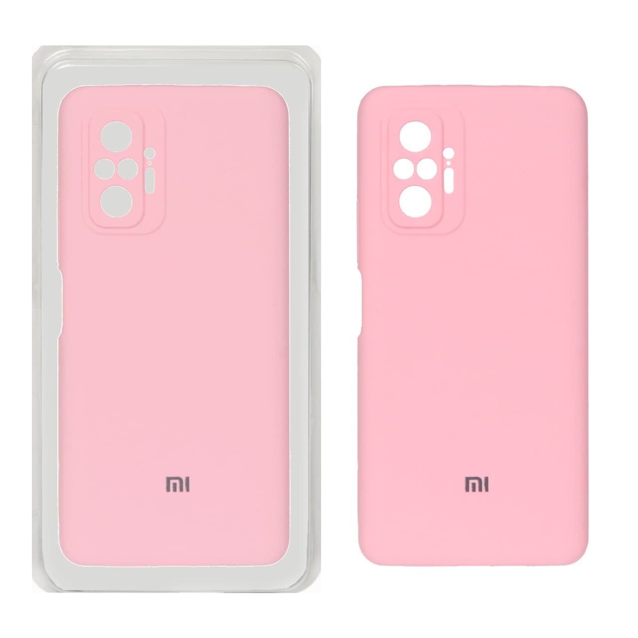 قاب سیلیکونی پاک کنی محافظ لنزدار اورجینال Xiaomi Redmi Note 10 Pro-4G- Redmi Note 10 Pro Max -کد3849 — تصویر ۲