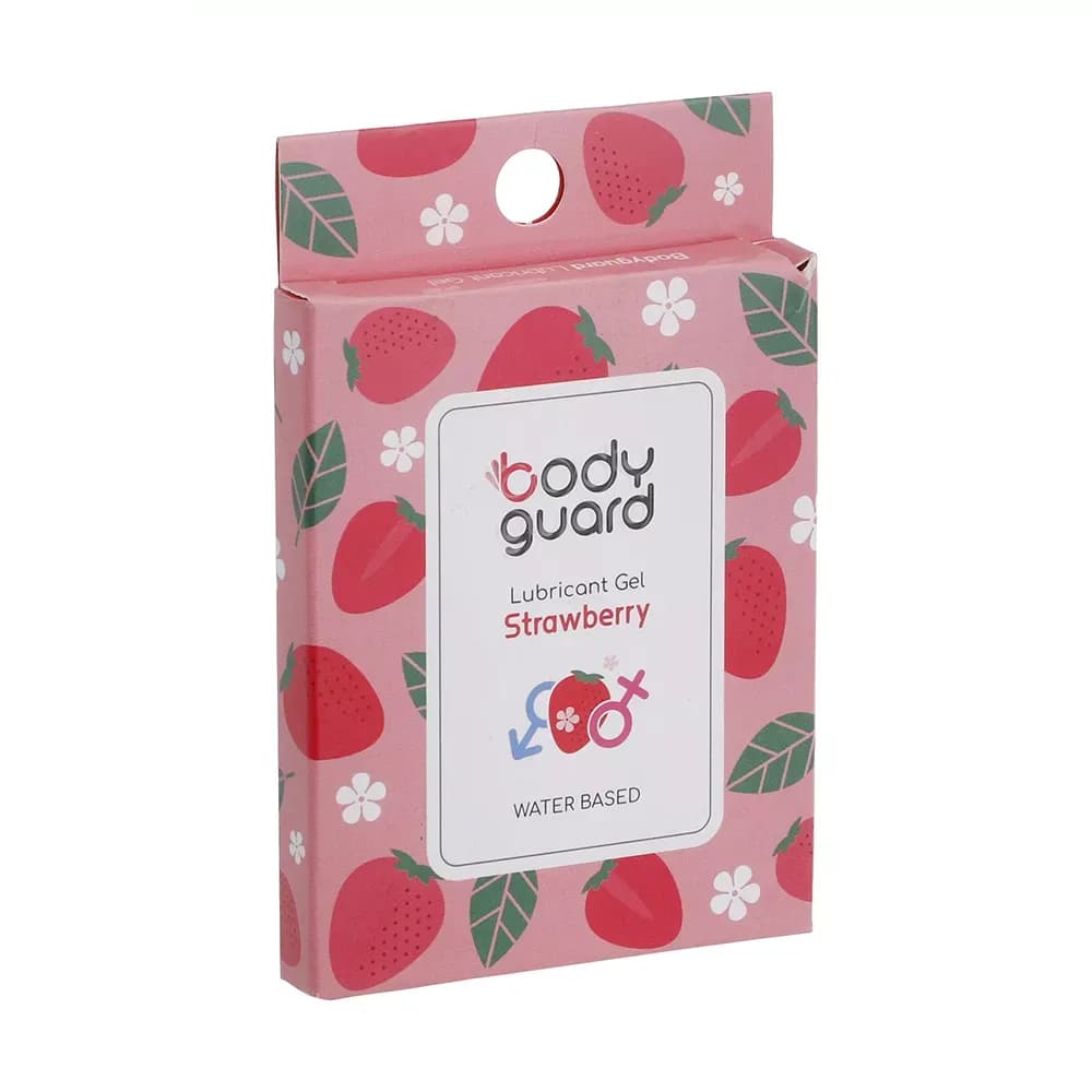 ژل لوبریکانت بادیگارد مدل Strawberry بسته 3 عددی — تصویر ۵