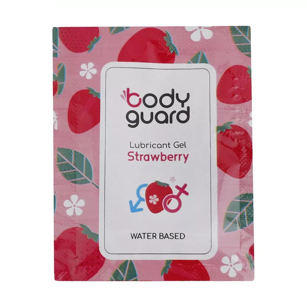 ژل لوبریکانت بادیگارد مدل Strawberry بسته 3 عددی — تصویر ۶