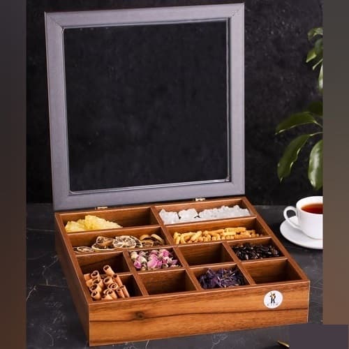 جعبه پذیرایی 12 خانه کیش
