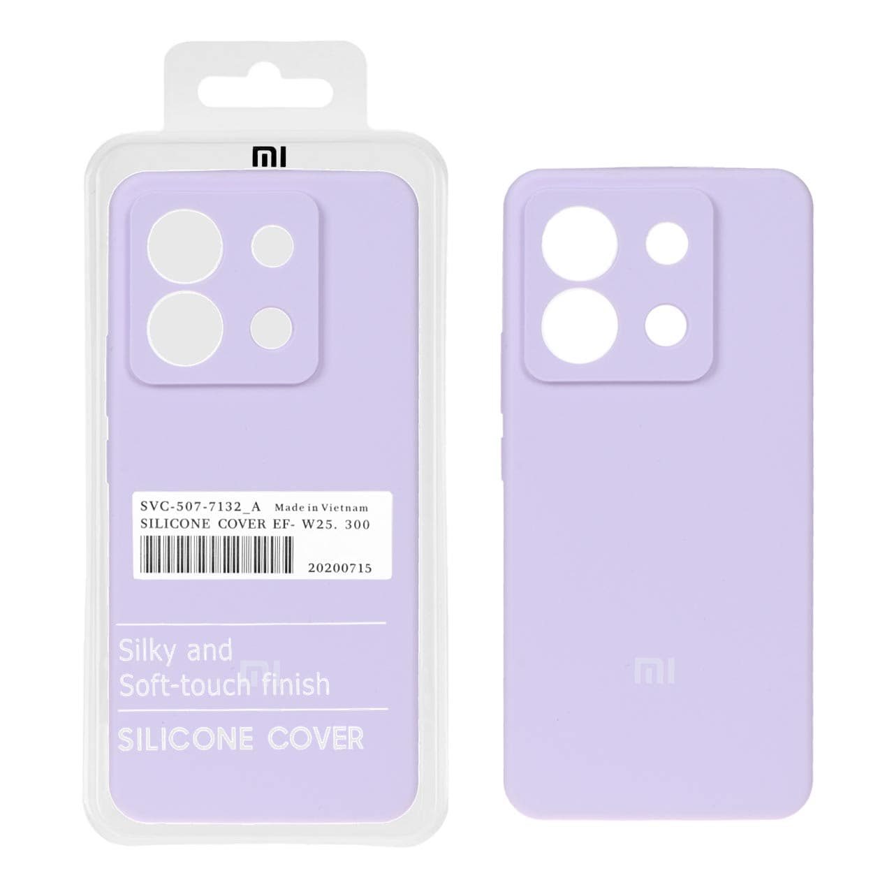 قاب سیلیکونی پاک کنی اورجینال درجه یک Xiaomi Redmi Note 13 Pro 5G – Poco X6 5G -کد3896 — تصویر ۲