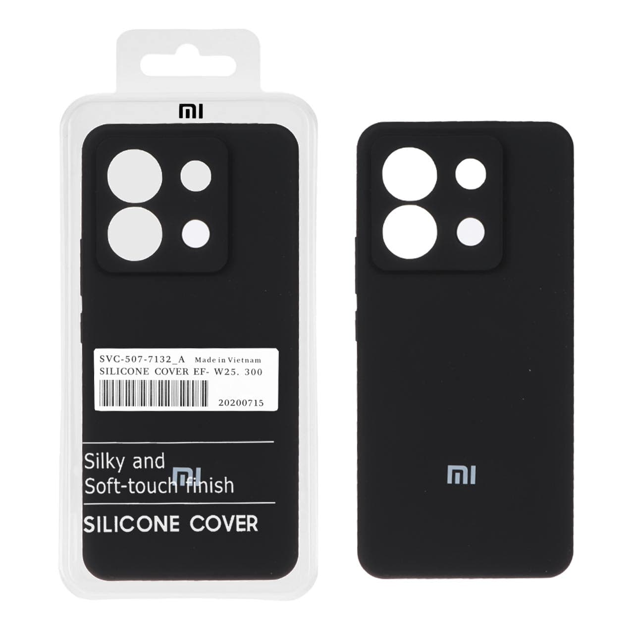 قاب سیلیکونی پاک کنی اورجینال درجه یک Xiaomi Redmi Note 13 Pro 5G – Poco X6 5G -کد3896 — تصویر ۴