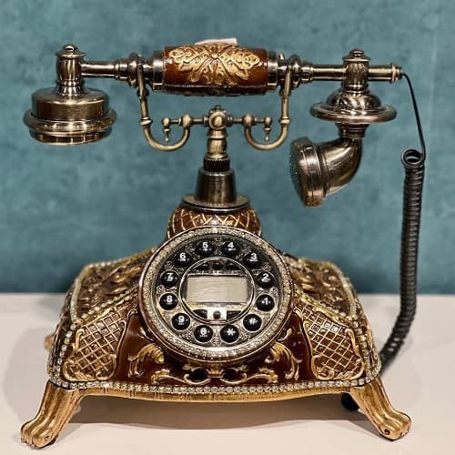 تلفن کلاسیک سلطنتی رومیزی کد 115