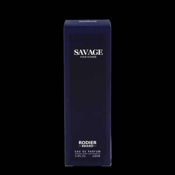 عطر جیبی مردانه رودیر مدل ساواج Savage حجم 30 میلی لیتر — تصویر ۴