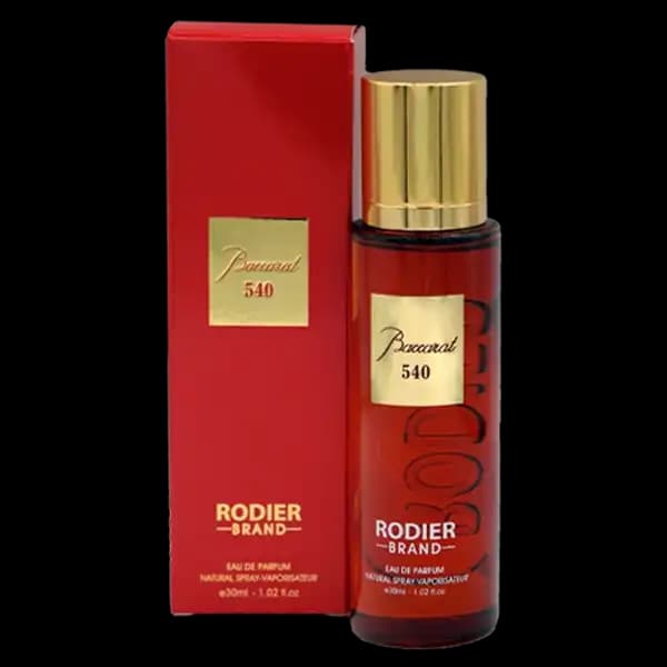 عطر جیبی رودیر مدل باکارات Baccarat 540 حجم 30 میلی لیتر — تصویر ۲