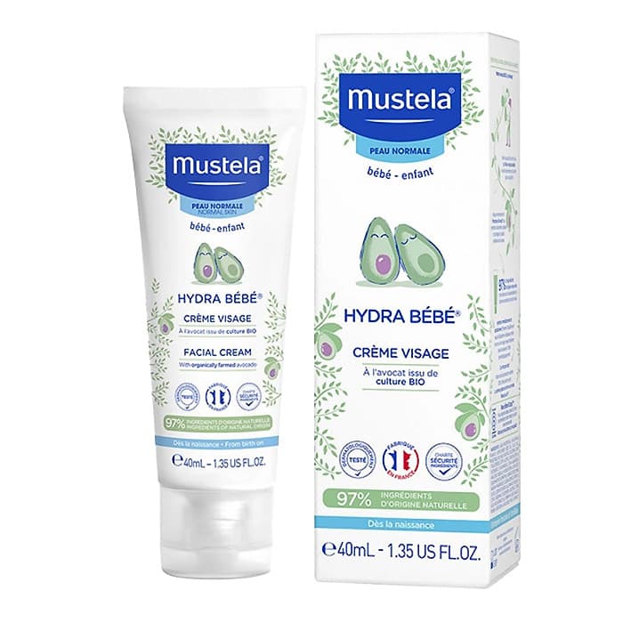 کرم مرطوب کننده کودک موستلا مدل HYDRA BEBE حجم 40 میلی لیتر — تصویر ۲