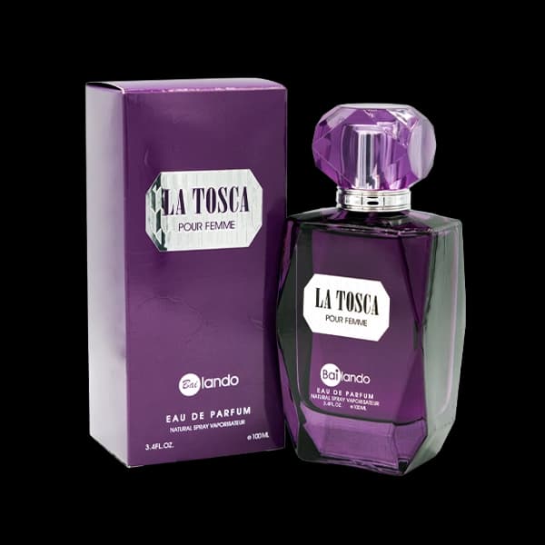 ادوپرفیوم زنانه بایلندو مدل لاتوسکا LA TOSCA حجم 100 میلی لیتر برگرفته از رایحه عطر کازاموراتی زرجف لا توسکا — تصویر ۴