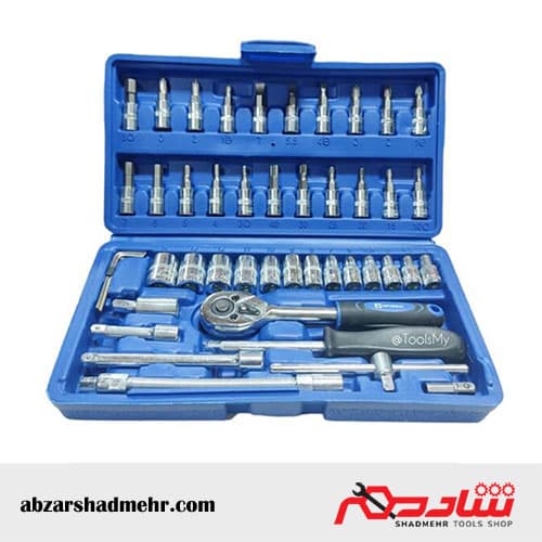 جعبه بکس 46 پارچه 1/4 اینتیمکس