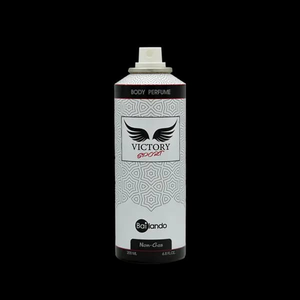 بادی پرفیوم مردانه بایلندو مدل ویکتوری اسپورت VICTORY sport حجم 200 میلی لیتر — تصویر ۳