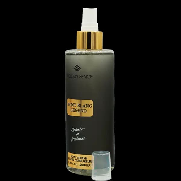 بادی اسپلش مردانه وودی سنس مدل مونت بلنک لجند MONT BLANC LEGEND حجم 250 میلی لیتر — تصویر ۳