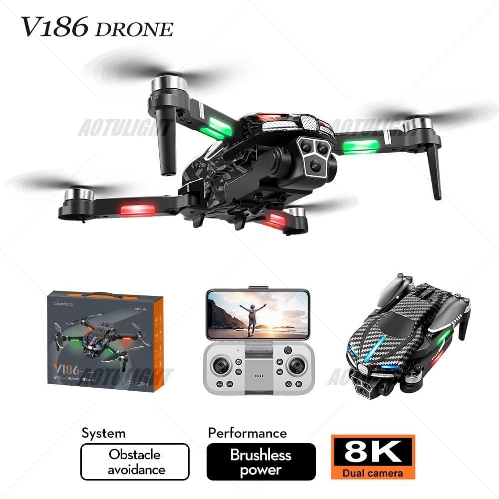 کوادکوپتر v186 pro