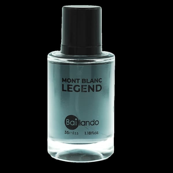 عطر جیبی مردانه بایلندو مدل مونت بلنک لجند MONT BLANC LEGEND حجم 35 میلی لیتر