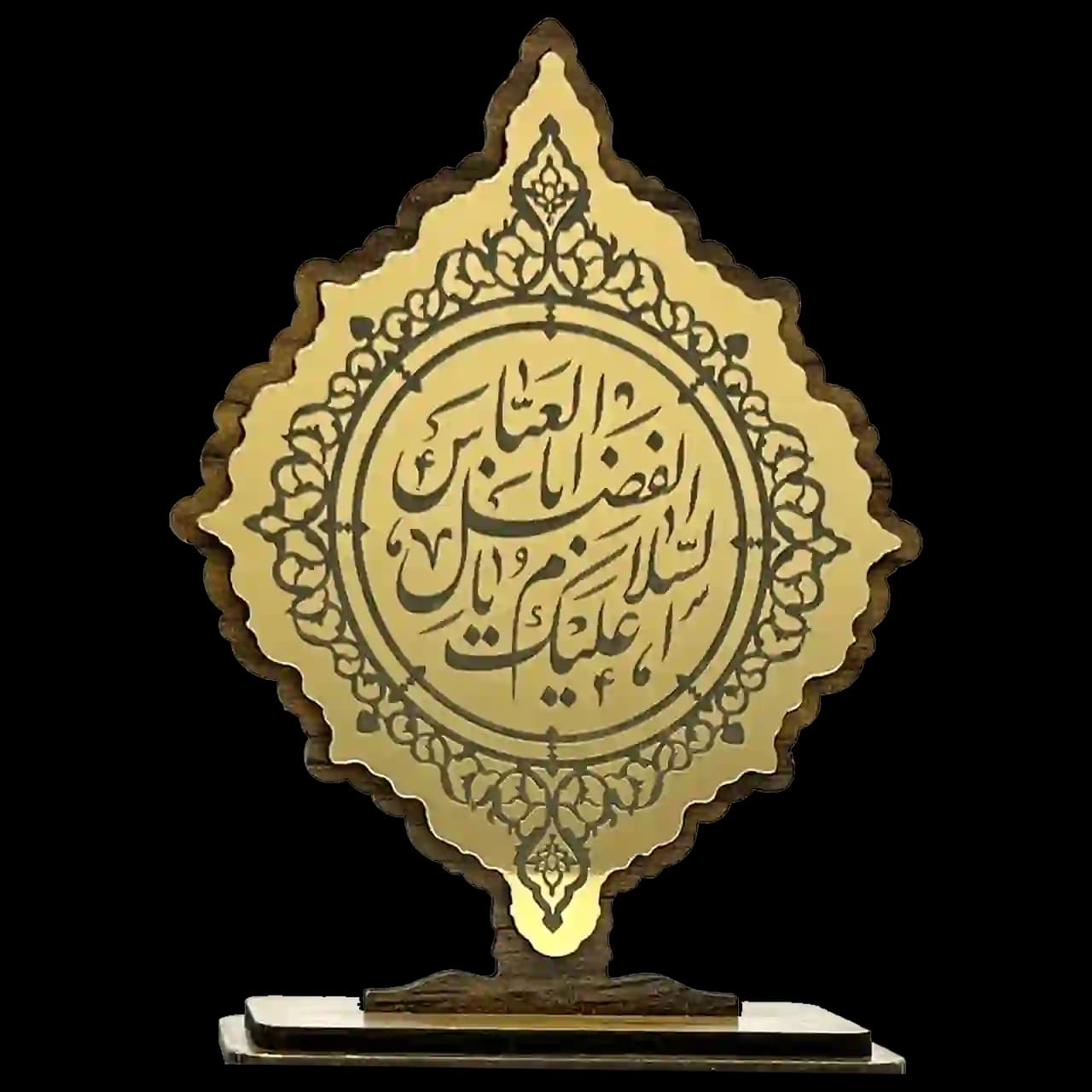 تندیس محرمی مولتی طلایی مدل 2X1